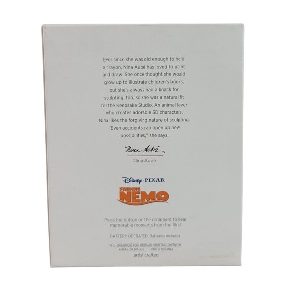 Hallmark Christmas Ornament Finding Nemo Mine! Mine! Mine! Magic 2018 WORKS - Picture 12 of 13